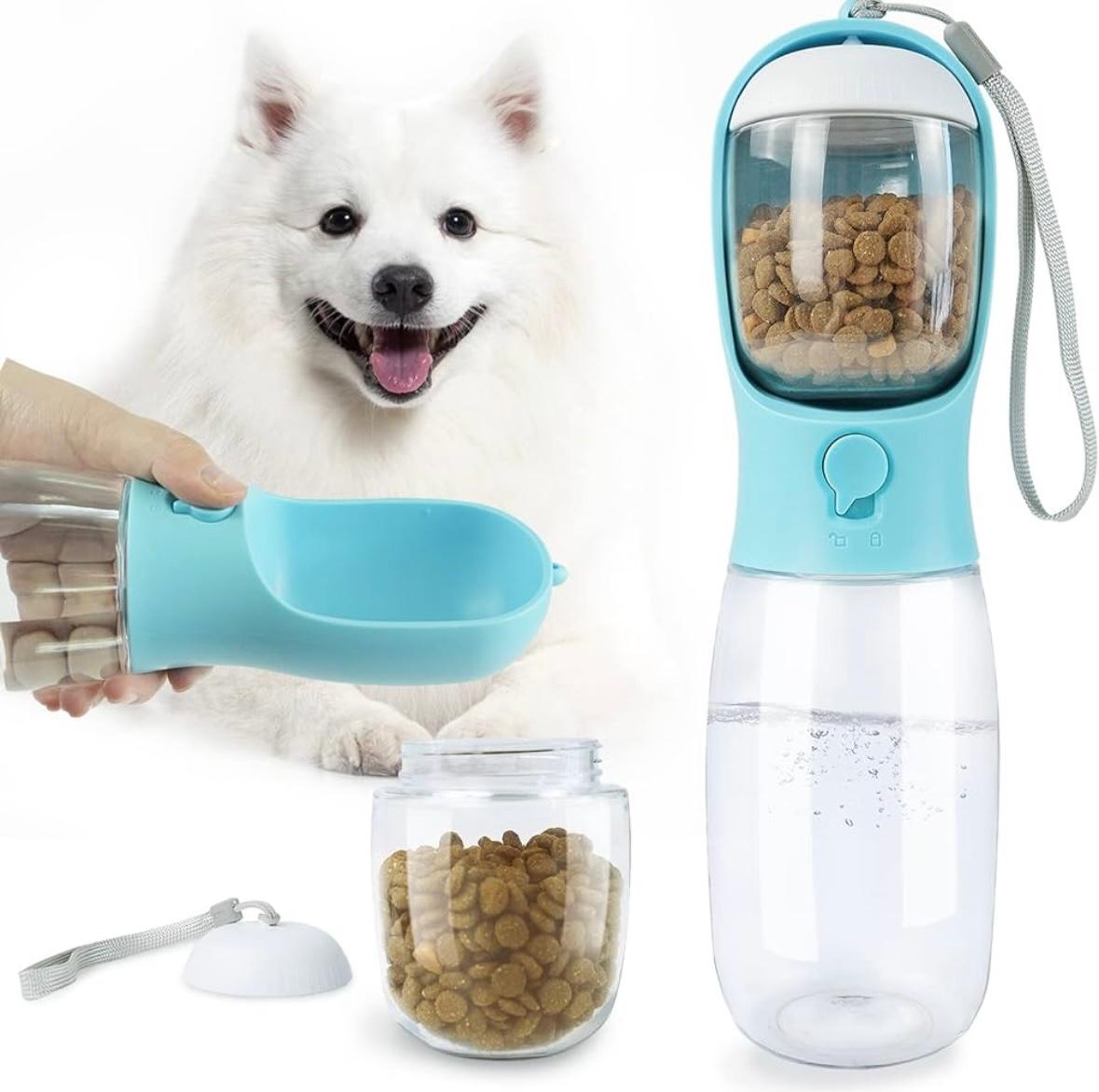 Dispensador Portátil HandyBox para Mascotas de Agua y Comida